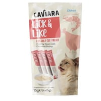 مكافأة كافيارا قطط بالدجاج والجمبري - وجبة خفيفة م...