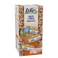 لايف كات معلبات متعددة شرائح دجاج للقطط g50*6
