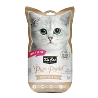 كت كات بيوري بالدجاج وصفار البيض – 5× 15 جرام