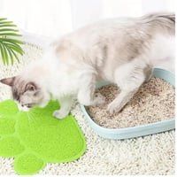 سجادة تنظيف رمل القطط على شكل كف - كبير