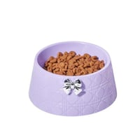 صحن طعام دائري بلاستيك - كبير باللون مختلفة