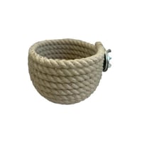 عش طيور من الحبال القطنية بمقاسات مختلفة