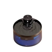 نافورة قطط لاسلكية للقطط مع مستشعر حركة سعة 3.2 لت...