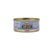 معلبات مستر كات سمك المحيط مع سمك الرنكة بالجلي لل...