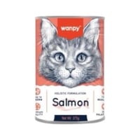 وانبي طعام رطب سلمون للقطط 375 غرام | غني بالبروتي...