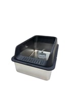 ليتر بوكس قطط استيل - حجم كبير باللون مختلفة