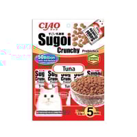 سيا سوجري كرانشي أظرف طعام جاف للقطط تونا 22x5غ