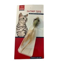 نونبيل كات نيب للقطط بتصميم لعبة فار مع الريش