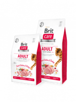 بريت طعام جاف للقطط البالغة بالدجاج خالي من الحبوب...