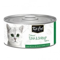 كيت كات تونا منزوع العظم مع الجمبري 80غ