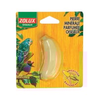 زولكس حجر معدني بنكهة الموز للطيور