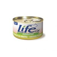 لايف كات اكل قطط رطب دجاج مع بط 85 g