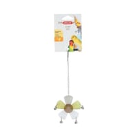 زولكس لعبة على شكل وردة مع أجراس للطيور