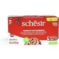 شيزر معلبات تونا مع الجمبري في الجيلي للقطط 6*50 ج...