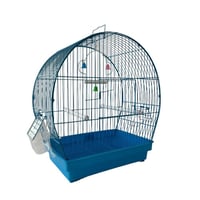قفص طيور نص دائرة - ماكليتين جانبية - باللون مختلف...