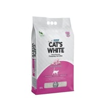 رمل كات وايت برائحة بيبي باودر 10 لتر