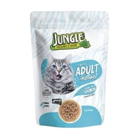 جنغل طعام رطب بالسلمون للقطط البالغة 100g