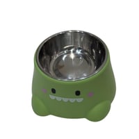 وعاء طعام ستانلس بتصميم كرتوني مبتسم