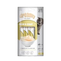 مكافأة كريمي M-pets بالتونا والسالمون لصحة الجلد و...