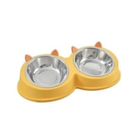 صحن طعام ستيل - مزدوج بالوان مختلفة