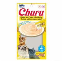 اينابا تشورو دجاج مع الجبنة واللحم البقري 4*14g