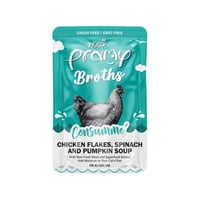 شوربة برامي شرائح الدجاج مع السبانخ والقرع للقطط 4...