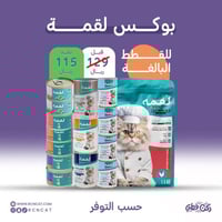 بوكس الطعام الجاف للقطط البالغة