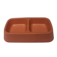 وعاء طعام مزدوج للحيوانات الأليفة – ألوان متعددة