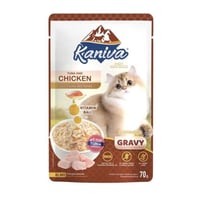 كانيفا اكل قطط رطب ظرف للقطط الصغيرة والكبيرة بنكه...