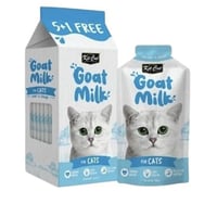 كيت كات أظرف حليب ماعز سائل للقطط البالغة 50*6 مل