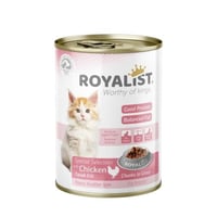 معلبات روياليست قطع الدجاج في المرق للقطط الصغيرة...