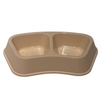 وعاء طعام مزدوج للحيوانات الأليفة