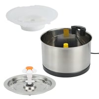 نافورة ماء كهربائية استيل داخلي وخارجي 2.5 لتر