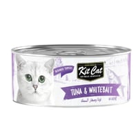 كت كات علب متعددة تونا منزوع العظم مع صغار السمك 6...