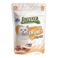 جنغل مكافآت مقرمشة للقطط بالدجاج لكرات الشعر -60جر...