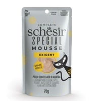 شيزر سبيشل موس دجاج مع كبد البط للقطط الفاقدة للشه...