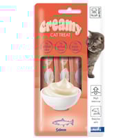 مكافأة كريمي M-pets نكهة السالمون g15*4