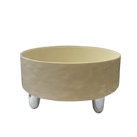 وعاء طعام للقطط مرتفع على أرجل - تصميم عصري