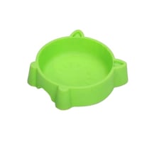 صحن مفرد بلاستيك باللون مختلفة