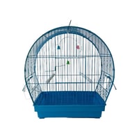 قفص طيور نص دائرة - ماكليتين جانبية - باللون مختلف...