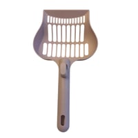 مجرفة لفضلات رمل القطط باللون مختلفة