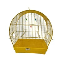 قفص طيور نص دائرة - ماكليتين جانبية - باللون مختلف...