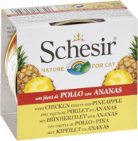 شيزر معلبات شرائح دجاج مع الأناناس للقطط 75 جرام