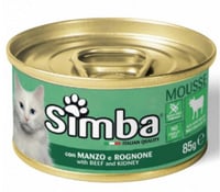 معلبات سيمبا باللحم البقري والكلى 85جم