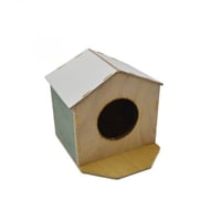 كوخ خشبي للطيور الصغيرة