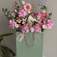 سلسال ذهب عيار 18 مع الورد