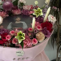 بوكيه المرايا | سيمفونية الورد الوردي