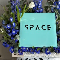 شوكليت سبيس مع التنسيق الورد الازرق | لون الورد اخ...