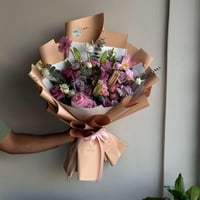 بوكية ورد بنكيات بتغليف مميز