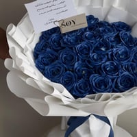 بوكية الورد جوري ازرق | الأزرق